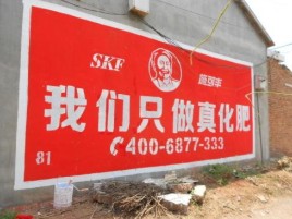 美姑刷墙广告”蕴含了时代命题