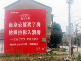 美姑墙体广告在乡镇、农村市场的媒体优势