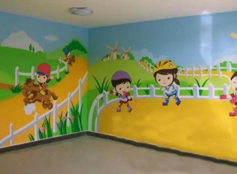 美姑幼儿园墙体彩绘制作流程及注意事项