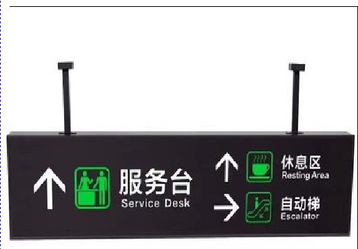 美姑吊牌灯箱制作流程。