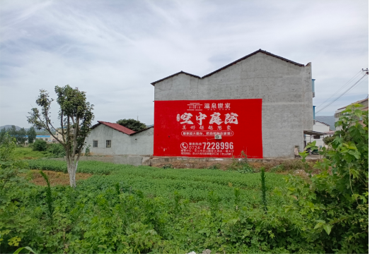美姑做墙体广告的意义