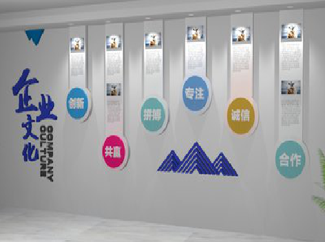 美姑企业文化墙需要传递什么办公文化？